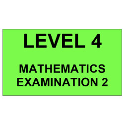 Mathematics Level 4 Examination 2